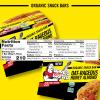 Dave's Killer Bread Oat-Rageous Honey Almond Organic Snack Bars, 12 Individually Wrapped Snack Bars (Pack of 1) view 2
