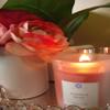 COCO SKIN THERAPY Coconut Wax Scented Candle - Wood Wick - Paraffin Free - Long Lasting - Essential Oils (Cinnamon Bun) view 2