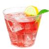 HKACSTHI 25 Pieces 9oz Plastic Cups Disposable Glitter Wine Glasses Clear Plastic Tumblers Dessert Cups Drinking Cups for Wedding Party Cocktail (Red) view 3