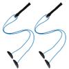Shoulder Pulley Over The Door Physical Therapy System, Exercise Pulley, Alleviate Shoulder Pain and Facilitate Recovery from Surgery (2PCS-Blue) view 1