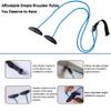 Shoulder Pulley Over The Door Physical Therapy System, Exercise Pulley, Alleviate Shoulder Pain and Facilitate Recovery from Surgery (2PCS-Blue) view 4