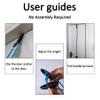 Shoulder Pulley Over The Door Physical Therapy System, Exercise Pulley for Physical Therapy, Alleviate Shoulder Pain and Facilitate Recovery from Surgery (10PCS-Blue) view 4