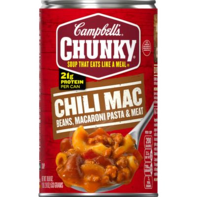 Campbell's Chunky Soup, Chili Mac, 18.6 oz Can