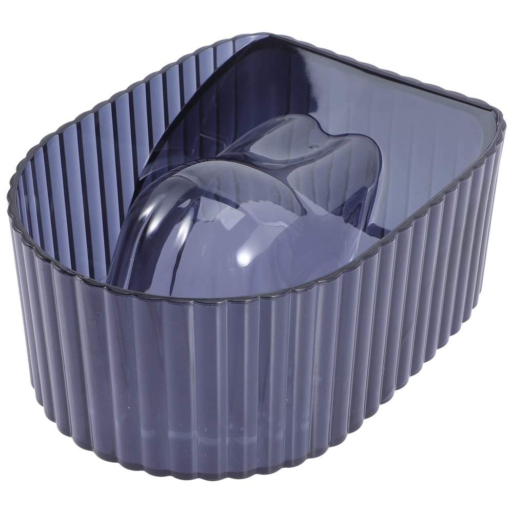 Acrylic Nail Soak Bowl for Hands, Manicure Spa Tool Blue
