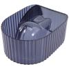 Acrylic Nail Soak Bowl for Hands, Manicure Spa Tool Blue view 1