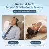 Wingeema Z2 Neck Stretcher and Shoulder Relaxer Cervical Traction Device Memory Foam Back Pillow for Pain Relief for Home Office Outdoor Sport view 4