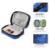 Sletend Star Sky Pill Box 7 Day Pill Case Travel Pill Organizer Bag with Zipper Portable Weekly Vitamin Medicine Supplement Holder Pouch Bag view 4