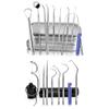 KOHEEL Dental Tools with Metal Case, Teeth Cleaning Tools Set, Remove Plaque, Oral Care Hygiene Kit & Toothpicks Pocket Set, Reusable Dental Floss Picks Kit, Tooth Picker (1 Pack) view 1