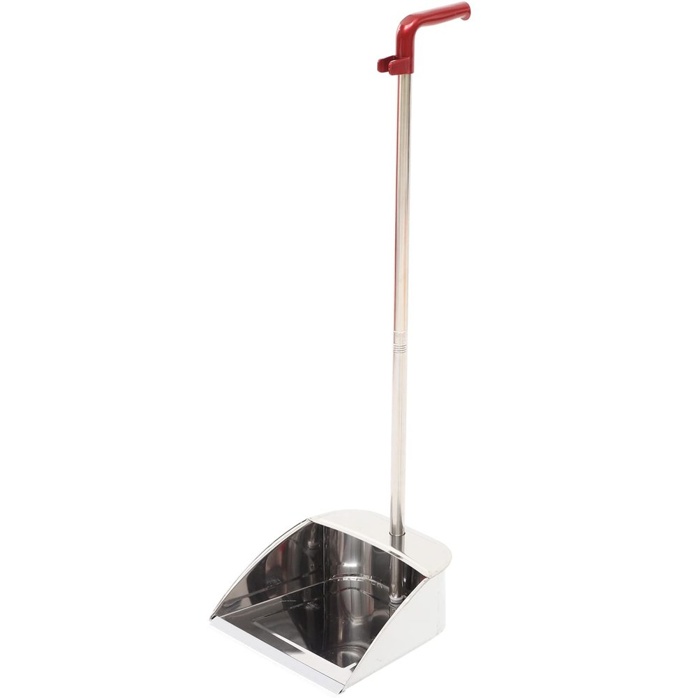 GANAZONO Heavy Duty Dust Pan for Cleaning Capacity Garbage Shovel for Indoor and Outdoor Use Collection from Corners