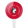 Northeastern University Primary Logo Cupcake Picks Toppers Decoration Set of 6 view 2