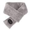 Pilipane Heating Scarf, Vibration Massage Electric Heated Scarf for Neck Pain Relief, Double Sided Charpie Thick Soft Three Speed Shock Adjust Heated Neck Wrap for Women Men, 32 3 X 4 1in view 1