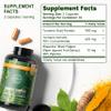 Primal Harvest 1 Pack, Primal Turmeric Complex w/Black Pepper Extract, Joint and Mobility Support Turmeric Supplement for Women & Men, 60 Capsules view 2