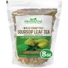 HerbaZest Soursop Leaf Tea (Hoja de Guanabana/Graviola) - 8oz (225g) - Premium Wild-Crafted & 100% Pure Loose Leaves  Naturally Caffeine Free view 1