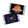 102ct Basketball Party Favors Chocolate Miniatures Let the Madness Begin (102 Count) - Navy - Candy Included view 2