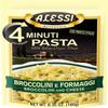 Alessi 4 Minute Pasta, One Dish Quick Meals, Stovetop or Microwave, Dinner or Side Ready in Minutes (Broccolini & Cheese, 6.35 Ounce (Pack of 6)) view 1