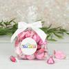 12ct Promotional Items Logo Pink Candy Goodie Bag Party Favors by Just Candy (12 Pack) view 1