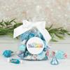 12ct Promotional Items Logo Light Blue Candy Goodie Bag Party Favors by Just Candy (12 Pack) view 1