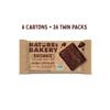 Natures Bakery Double Chocolate Brownie Bars, Whole Grains, Dates, and Cocoa, Plant Based, Dairy-Free, Snack Bar, 6 Count (Pack of 6) view 3