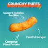P-nuff Crunch Peanut Puffs  Shark Tank, Healthy Snacks, Keto, Gluten Free, 20g Vegan Protein per Bag, Gut Health, Post Workout, Fit Snacks, For Adults and Kids  4oz Bag, Cheddar Jalapeno 6-Pack view 3