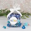 12ct Promotional Items Logo Blue Candy Goodie Bag Party Favors by Just Candy (12 Pack) view 1