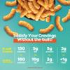 Pnuff Crunch Peanut Butter Puffs - Healthy Snacks, Low Calorie Snacks, Gluten Free Snacks, Vegan, High Protein, Keto, Office Snacks, Low Sugar, as Seen on Shark Tank - Barbeque, 4 Oz Bag (Pack of 6) view 4