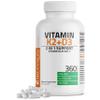 Bronson Vitamin K2 (MK7) with D3 Supplement Non-GMO Formula 5000 IU Vitamin D3 & 90 mcg K2 MK-7 Easy to Swallow D & K Complex, 360 Capsules view 1