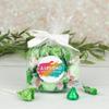 12ct Personalized Candy Green Goodie Bag Party Favors by Just Candy (12 Pack) Photo Upload - Birthday, Wedding Graduation, Baby Shower, Logo view 1