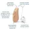 MDHearing AIR Hearing Aid (Pair), OTC Rechargeable, Crystal-clear Digital Sound by MDHearing, Perfect for Glasses, Nearly Invisible view 4
