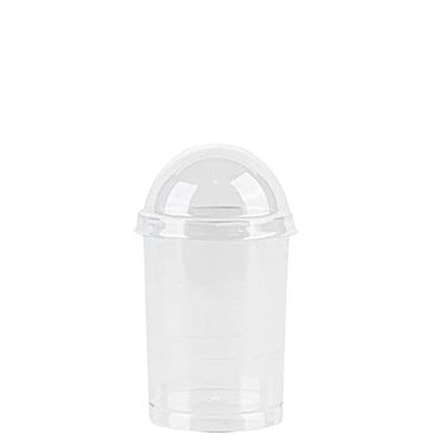 5oz Mini Clear Plastic Parfait Cups with Dome Lids - Round Disposable Dessert Party Cups for Yogurt, Fruit, Ice Cream & More (30 PACK)