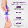 Ecoblossom Complete Menstrual Cup Kit - Small & Large Reusable Period Cups, Silicone Sterilizer Holder, Cleansing Wash, Water-Based Lube, and Easy-Insert Disc Applicator - All Inclusive Set view 3