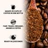 COBA Premium Coffee Concentrate  Bold & Extra Strong Cold Brew & Hot Coffee | 20 Cups per Bottle | Fair Trade Organic Medium Roast | Instant Iced Americano Latte | Dairy Free, Vegan, Gluten Free (Sweet Mint) view 3