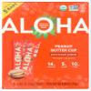 ALOHA Organic Plant Based Protein Bars, Peanut Butter Cup , 1.98-Ounce Bars, (Pack of 5) view 1