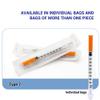 Verifine U-100 Insulin Syringe, 31G 5/16 0.3ml Individually Sealed (100 Counts) view 4