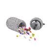 3PCS Bling Crystal Rhinestone Portable Pill Case Pill Container Waterproof Pill Holder with Keychain Glitter Travel Pill Box Small Medicine Dispenser Bottle Storage for Outdoor Camping Travel,10 view 3