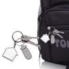 3PCS Bling Crystal Rhinestone Portable Pill Case Pill Container Waterproof Pill Holder with Keychain Glitter Travel Pill Box Small Medicine Dispenser Bottle Storage for Outdoor Camping Travel,12 view 4