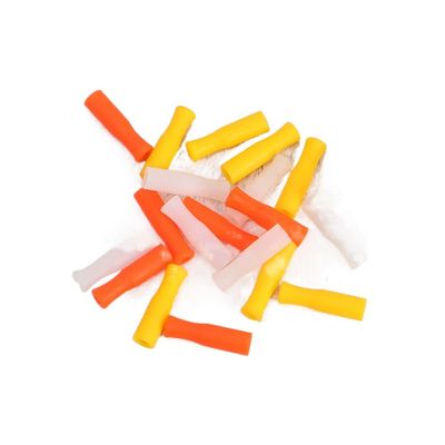 20pcs Silicone Straw Tips,Reusable Straws Tips Silicone Straw Tips Multi-color Straws Tips Covers Only Fit for 6mm Wide Straws