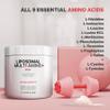 Codeage Liposomal Multi Amino Powder Supplement - BCAA & EAA Supplement All 9 Essential Amino Acids, Branched-Chain Amino Acid, Pre & Post Workout, Unflavored, Liposomal Delivery, Non-GMO, 6.15 oz view 3
