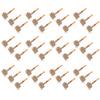 36PCS Disposable Natural Corn Cob Practice Pipe view 1
