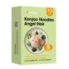 Hethstia Shirataki Noodles, 10 Packs Konjac Noodles Pasta Angel Hair, Low-Calorie (6 Kcal), Low GI, Vegan, Keto, 56.5oz Low Carb, Gluten Free and Sugar-Free, Healthy Diets, Ready to Eat view 1