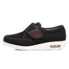 SDEQA Men's Breathable Adjustable Diabetic Shoes Summer Extra Wide Walking Sneakers Comfortable Non-Slip for Elderly Edema Swollen Feet,Black,6.5 view 3