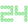 [24 Pack-1" x5Yards] MINGYUE Self Adhesive Bandage Wrap,Athletic Tape,Sports Tape,Wrist and Ankle Wrap Tape,Cohesive Bandage for Vet Wrap(Green) view 1