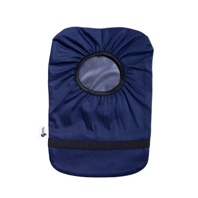 Spoonie Threads Navy Elastic Ostomy Bag Cover 6x9 Small