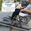 FEHUN Threshold Door Ramps Set of 2 with Non Slip Surface, Long Steel Wheelchair Ramp for DoorwaysHandicap Ramps for Old People Disabled Person (Size : 0.6m Length) view 4