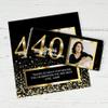 25ct Personalized 40th Birthday Candy Bar Wrappers with Photo DIY Party Favors (25 Wrappers) - Candy Not Included view 1