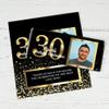 25ct Personalized 30th Birthday Candy Bar Wrappers DIY Party Favors (25 Wrappers) - Candy Not Included view 1