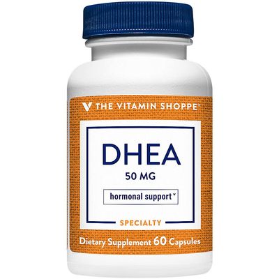 The Vitamin Shoppe DHEA 50MG, Hormonal and Healthy Aging (60 Capsules)