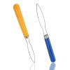 2 Pcs Button Hook Dressing Aid with Comfort Grip Handle - One Hand Button Helper for Arthritis, Seniors & Independent Living (Random Colors) view 1