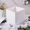 Elephant-package Medium Gift Box with Lids, Ribbon and Paper Filler, for Birthdays, Mother's Day, Bridal Showers, Weddings, Baby Showers - Collapsible, 8.7", 1 Pack, White view 4