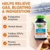 Zenwise Health No Bloat Digestive Enzymes for Gut Health, Gas & Bloating Relief - Multi Enzymes Digestion Supplement with Probiotics, Ginger, Turmeric Dandelion & Lactase - Men & Women - 100 Count view 4