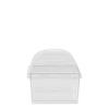 5oz Square Mini Clear Plastic Dessert Containers with Dome Lid - Square Disposable Parfait Box with Lids, Cake Box, Yogurt Container, Fruit Box, Snack Box, Ice Cream, Banana Pudding, Jello (240 PACK) view 1